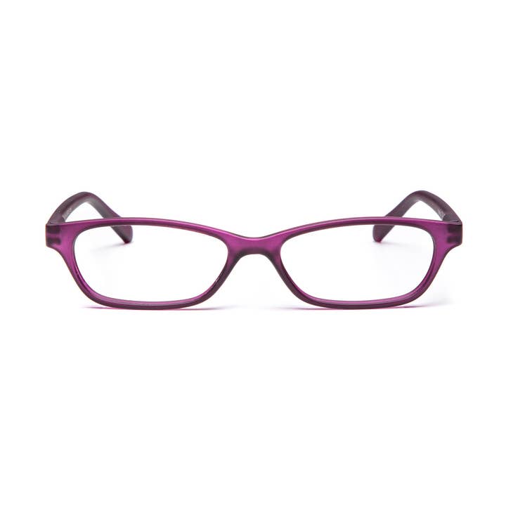 Occhiali da lettura Marple/Deep Purple per la vendita all'ingrosso da parte di Looplabb Reading Glasses