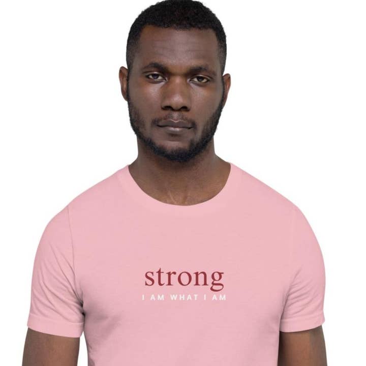 Camiseta Unisex Fuerte para Adultos para venta al por mayor de I Am What I Am Shop