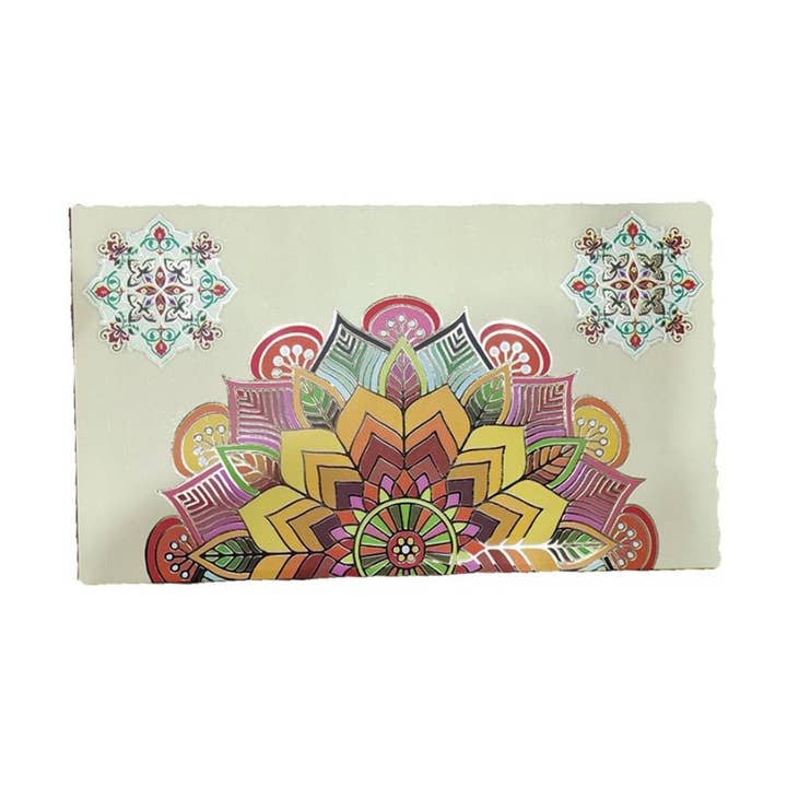 Ancientveda - Wholesale Gift Box - Mithai Box 2 LB (12.25” x 7.25” x 1.5”) Style A0