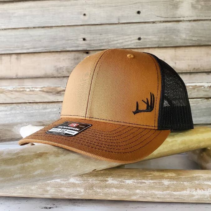 Mad River - Wholesale Trucker Hat - Unisex - Antler Silhouette Trucker Hat on Richardson 112 or 115