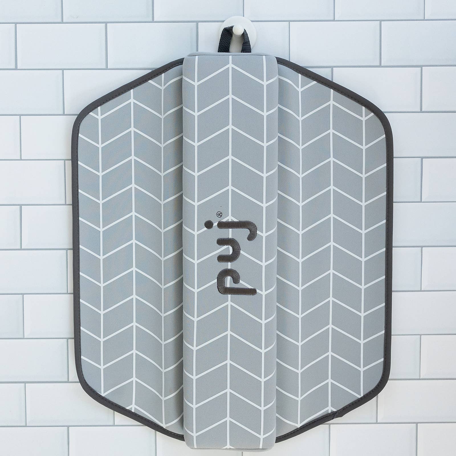 Wholesale Puj Pad Armrest Original, Grey Herringbone for your store Faire