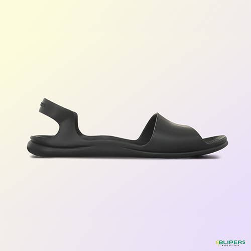 BLIPERS - Vendita all'ingrosso Sandali - Unisex - Sandalo in gomma unisex ETNA BLACK - Blipers1