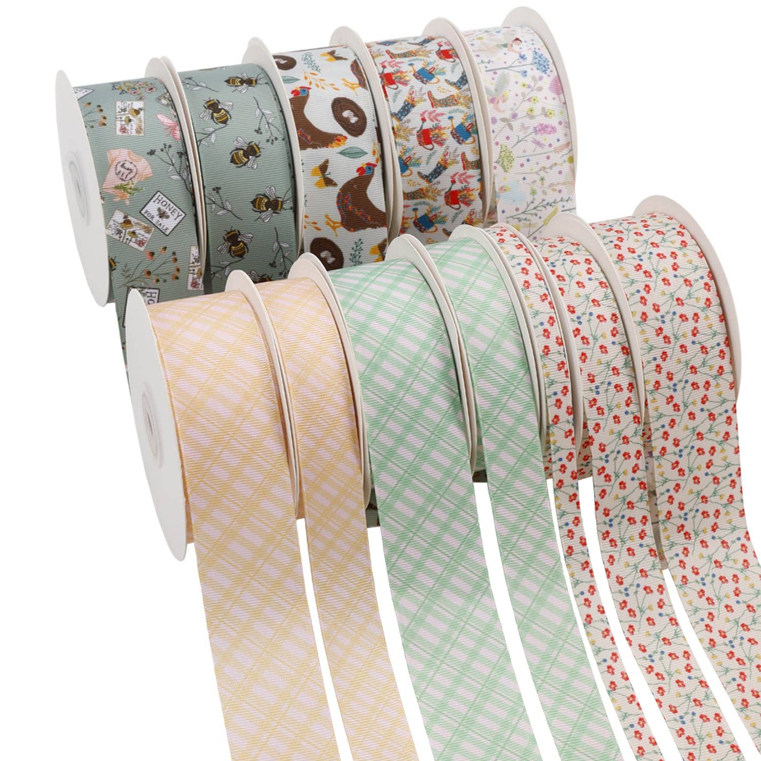 LA Ribbons Wholesale - Wholesale Ribbon - Gift Wrapping - 1 1/2" FAIRY FANTASY GROSGRAIN RIBBON3