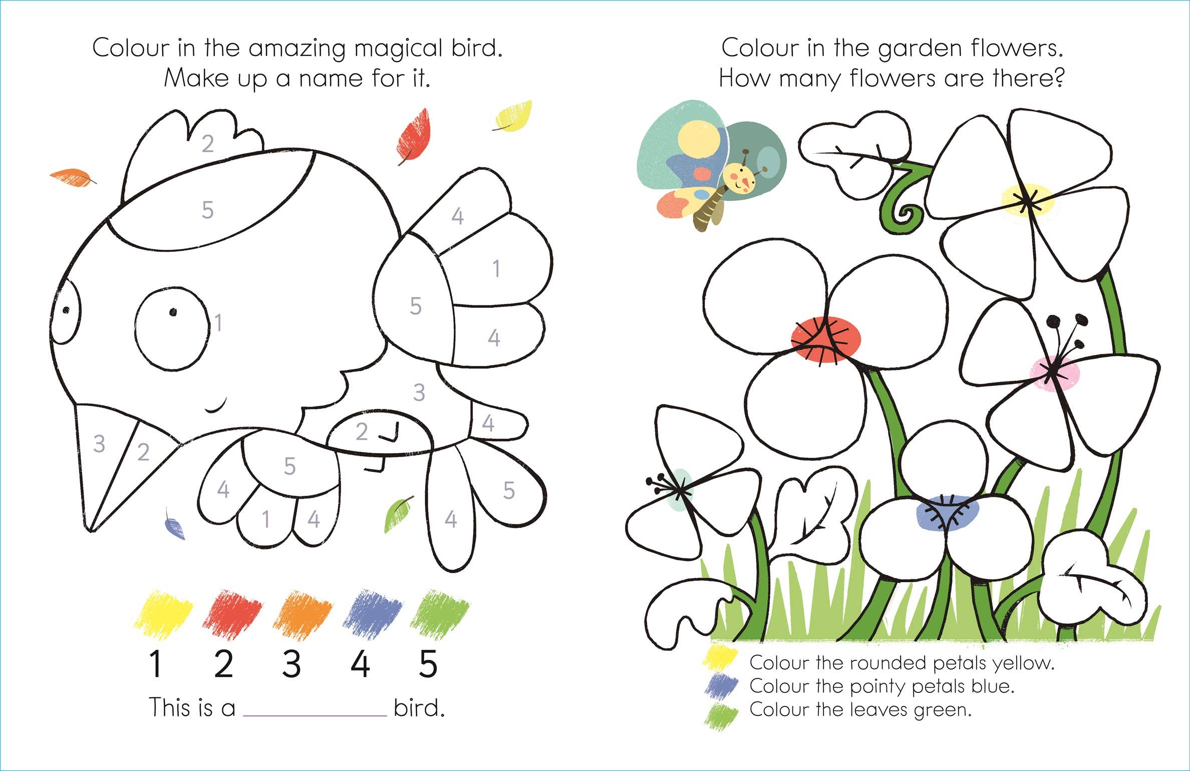 Sourcebooks - Wholesale Coloring Book - Kids & Baby - My First Color By Numbers and Shapes1