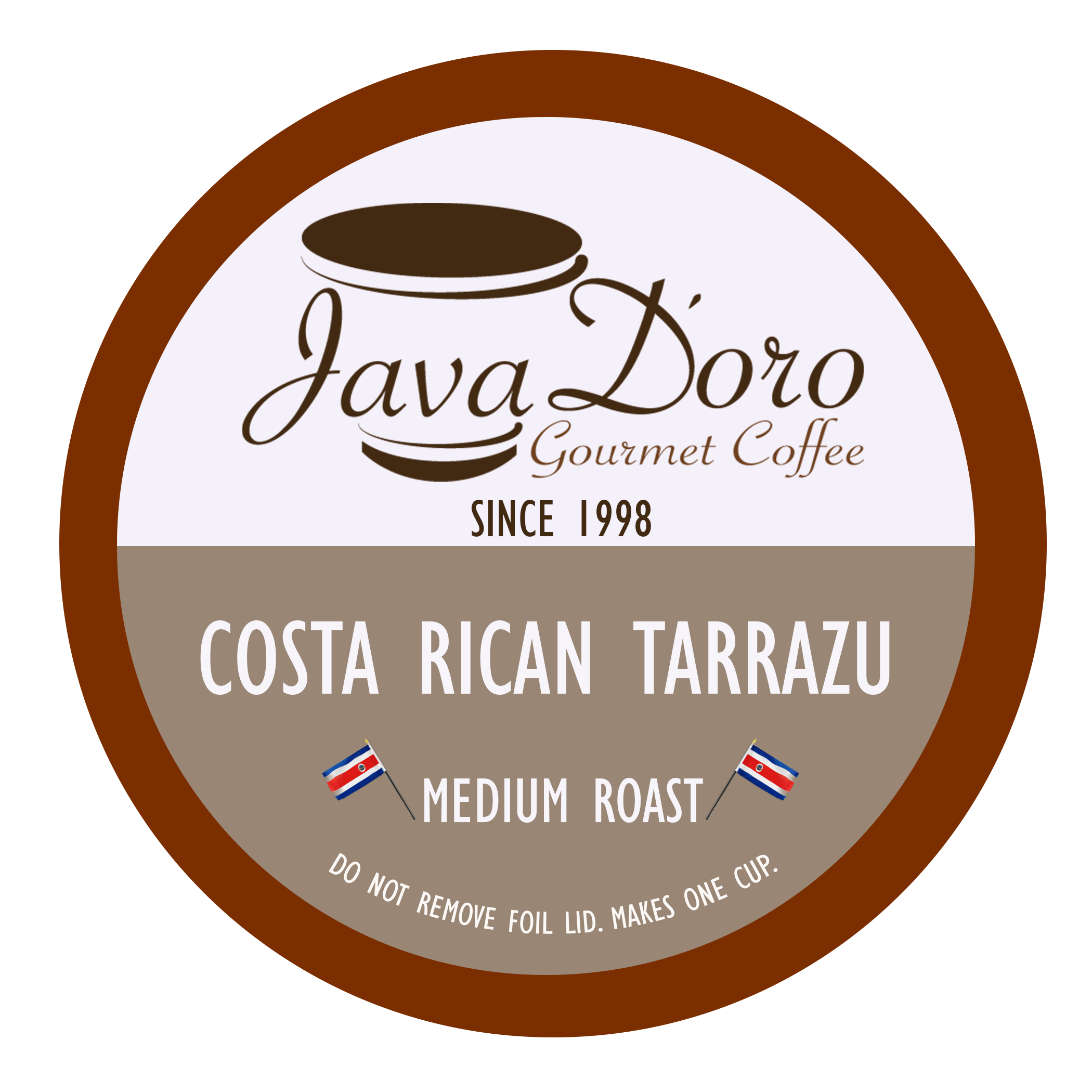 Java Doro - Wholesale Ground Coffee - Costa Rican Tarrazu Coffee Pods - 18 Count1
