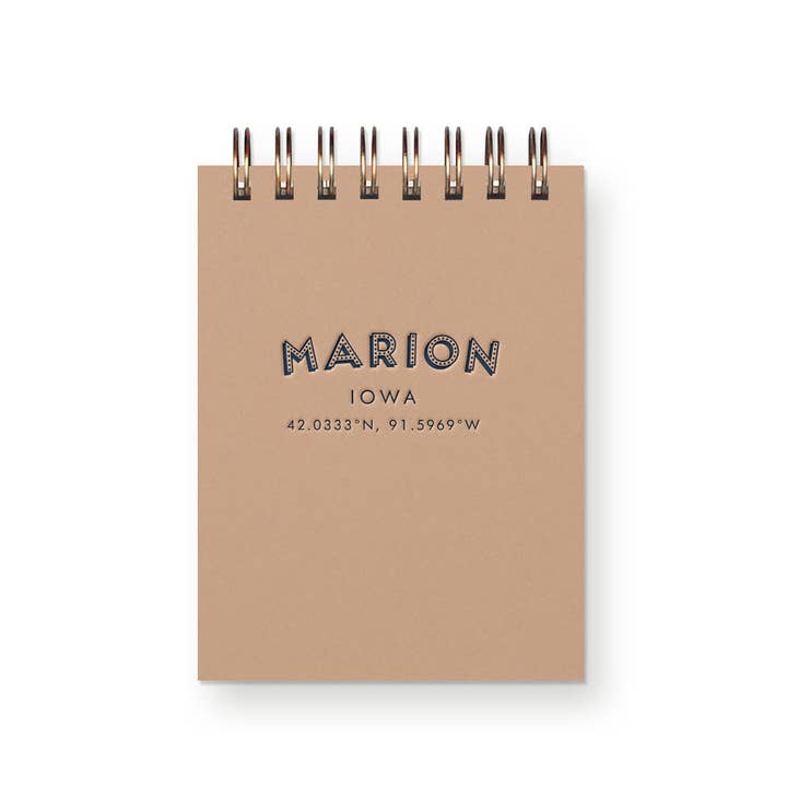 Ruff House Print Shop - Wholesale Notebook - Custom City Coordinates Mini Jotter Notebook3