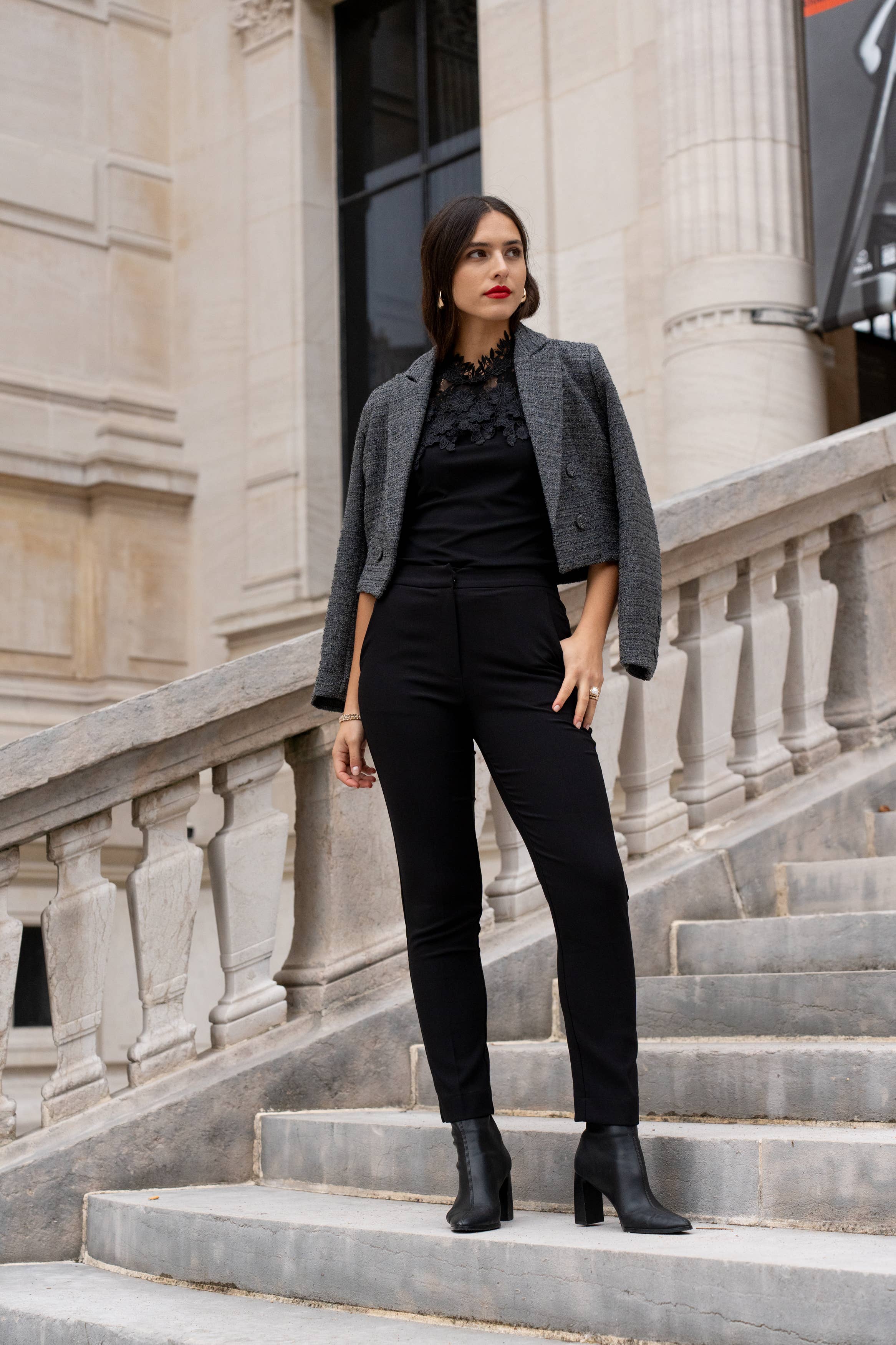 LULUMARY – wholesale Blouse – Women’s – Top with lace H6943