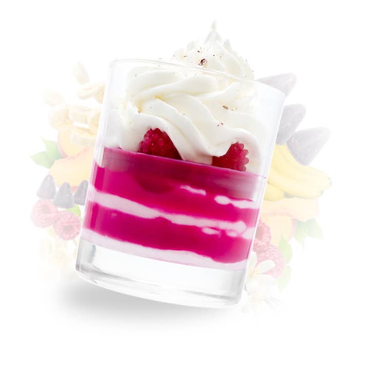 Raspberry Artisan Love Candle for wholesale by Les Fées Mères