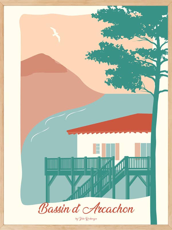 Mostra BACINO DI ARCACHON, La Duna per la vendita all'ingrosso da parte di Julie Roubergue