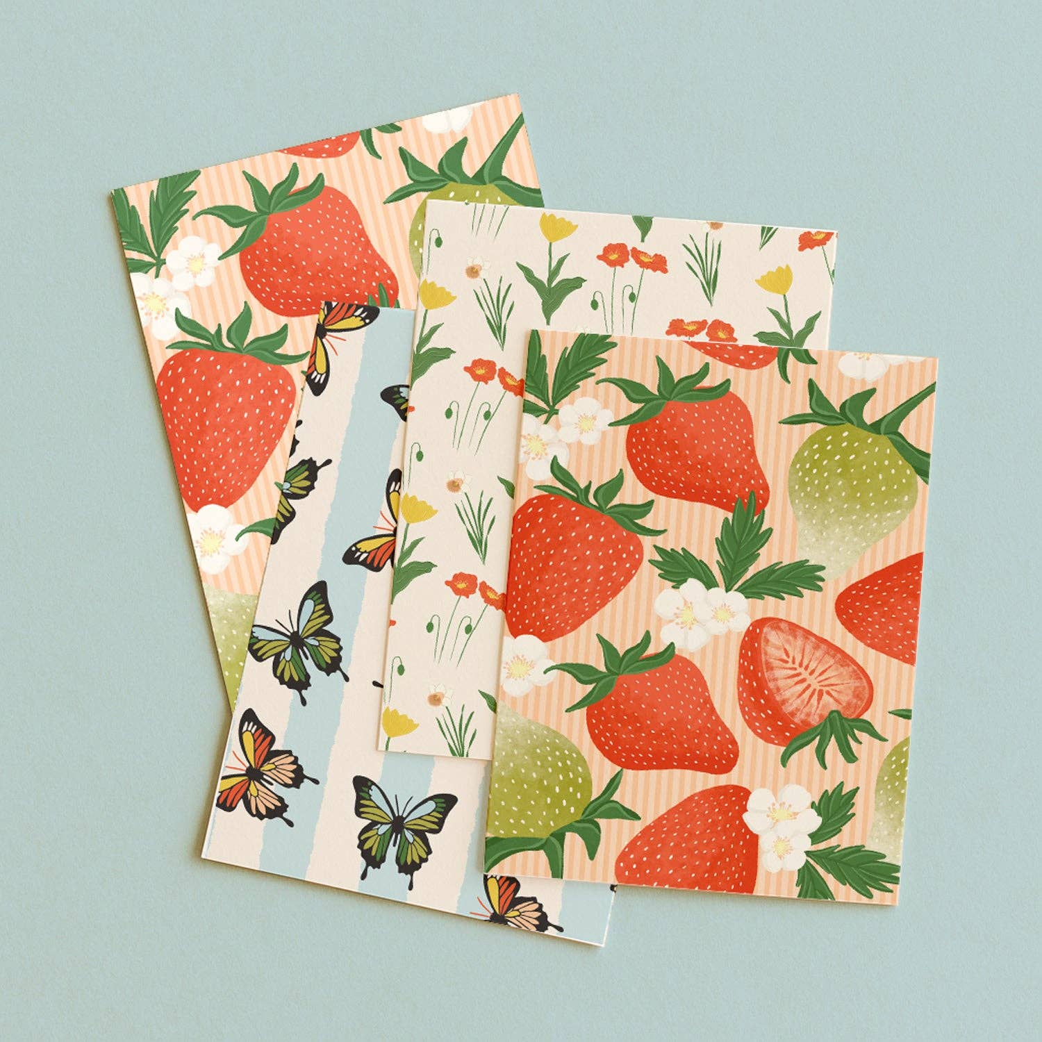 Daymaker Stationery - Wholesale Stationery/notecard set - Mixed 'Blank' Boxed Card Set (6pk) - Le Petit Plaisir1