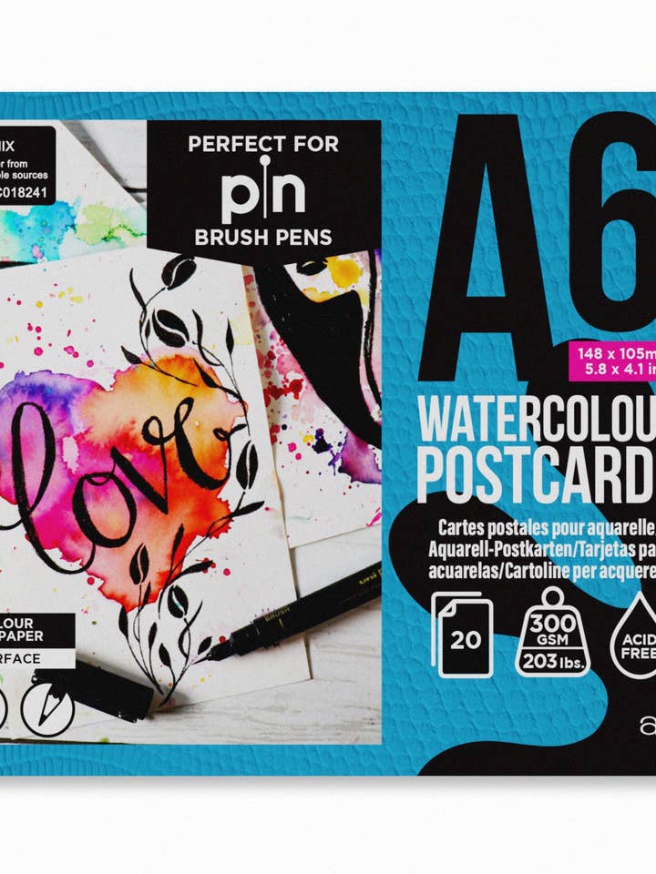 Postales Pro Watercolour A6 Apaisado para venta al por mayor de Artgecko Sketch