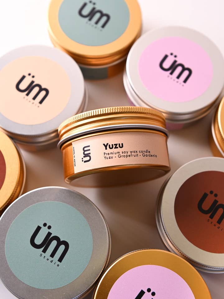 Yuzu Rejse Tinlys (Kopi) for engroshandel hos Studio ÜM