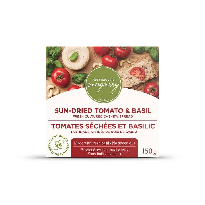 Fauxmagerie Zengarry - Wholesale Nut Butter - Sun-dried Tomato & Basil