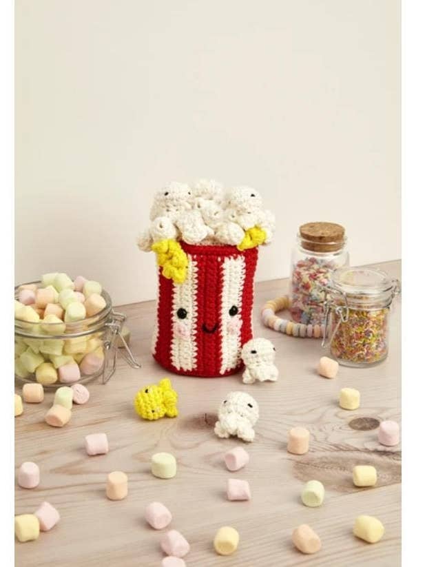 Popcorn Amigurumi Crochet Kit with Tools for Yarn Lovers for wholesale by 「FUNJI」In Japan