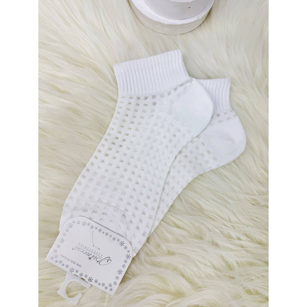 MIX COLOR Summer Waffle Shaped Socks for wholesale on Faire1