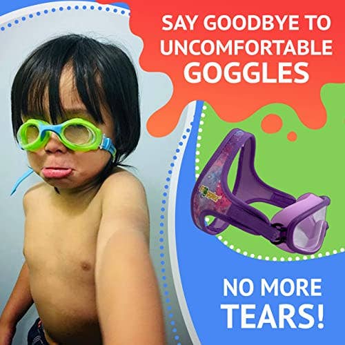FROGGLEZ Swim Goggles - Wholesale Swim Goggles - Kids & Baby - Purple Navigatorz Swim Mask for Kids1