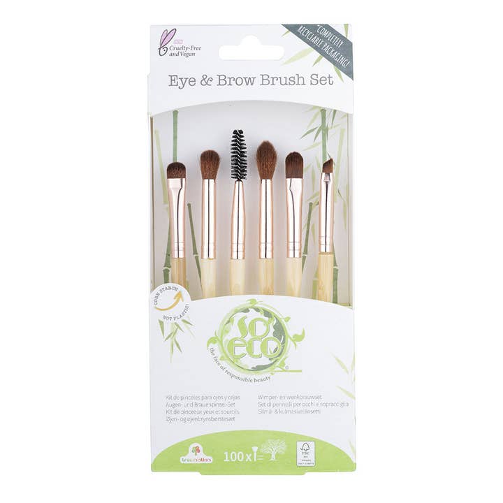 Soinvogue - Wholesale Make-upkwastenset - So Eco Eye make-up borstel set