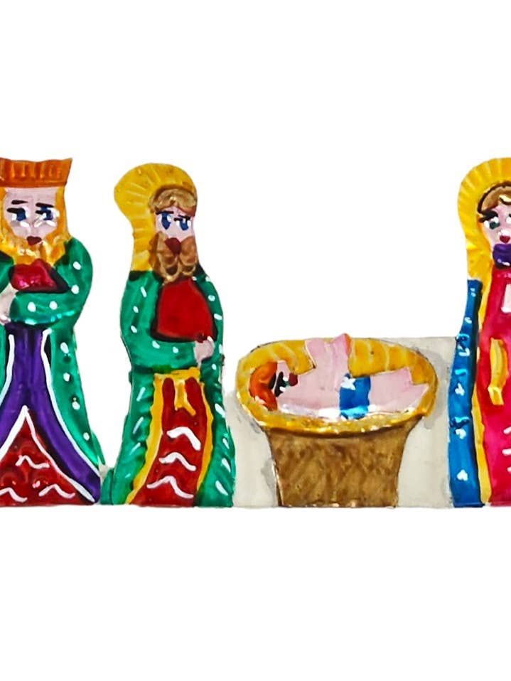 Tin Nativity Camino for wholesale by Sedona Spirit