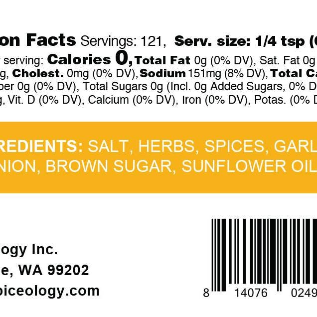 Spiceology - Wholesale Rub - Turkey Rub | Glazen pot5