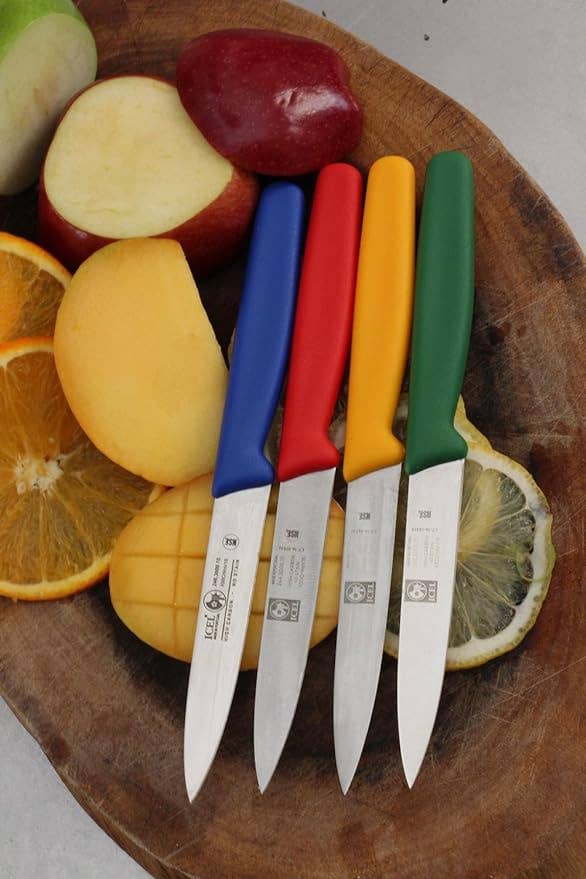 ICEL USA - Wholesale Keukenmes - Schilmes 4" (100mm), recht lemmet, puntige punt.2