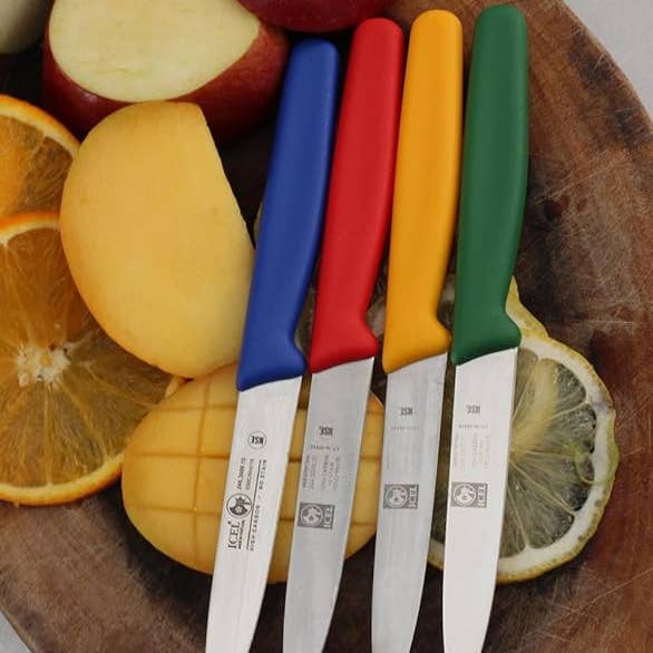 ICEL USA - Vente Couteau de cuisine/multi-usage - Couteau d'office de 4" (100 mm), lame droite, pointe fine.2