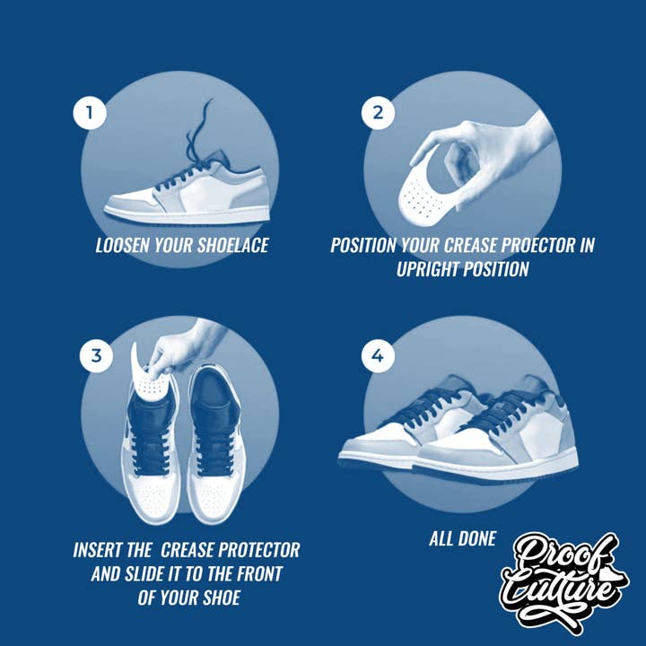 Proof Culture - Wholesale Shoe Accessories - Crease Protectors