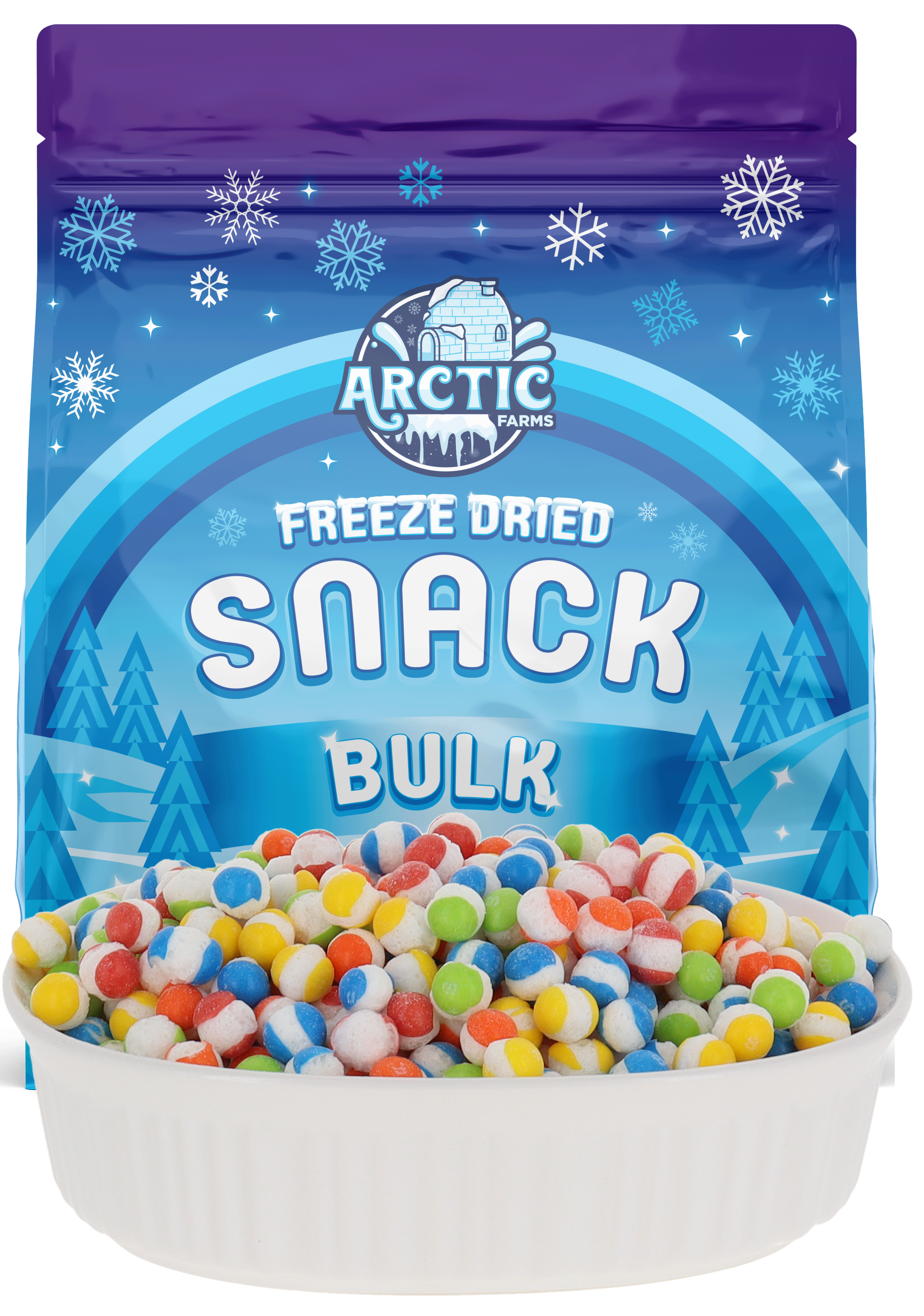 Arctic Farms - Wholesale Hard Candy - 3lb. Frittles Freeze-Dried Hard Halloween Candy in Bulk2