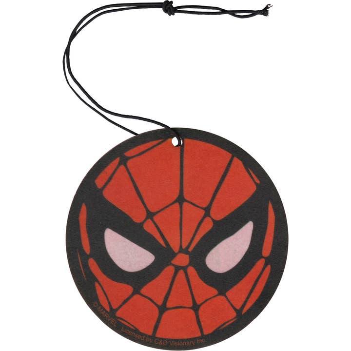 Square Deal Recordings & Supplies – wholesale Air freshener – Air Freshener - Spider-Man - Mask Logo (Cinnamon Scented)1