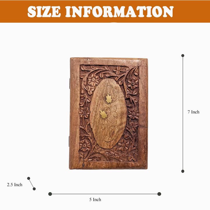 Buddha Yoga - Vente Boîte/rangement à bijoux - Boîte à bijoux en laiton1