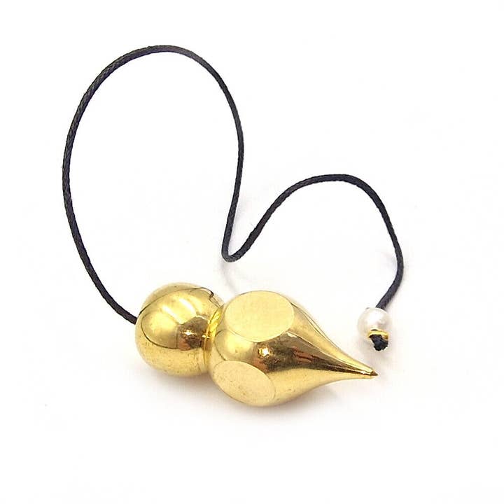 Shamans Crystal - Wholesale Meditation Supplies - Brass Pendulums, Brass Dowsing Pendulums with Gift Pouch10