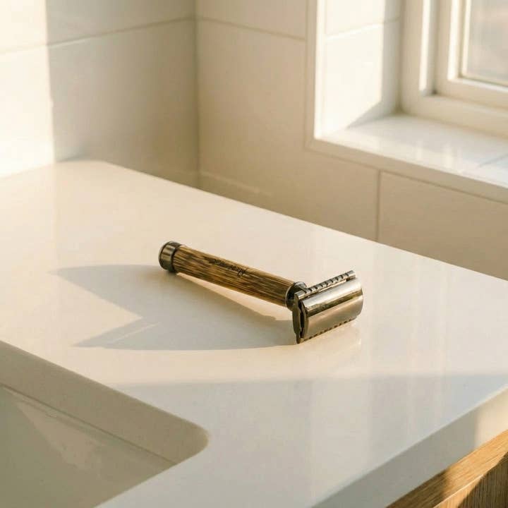 Bamboo Switch – wholesale Razor – Bamboo Stainless Steel Safety Razor | Faire Market