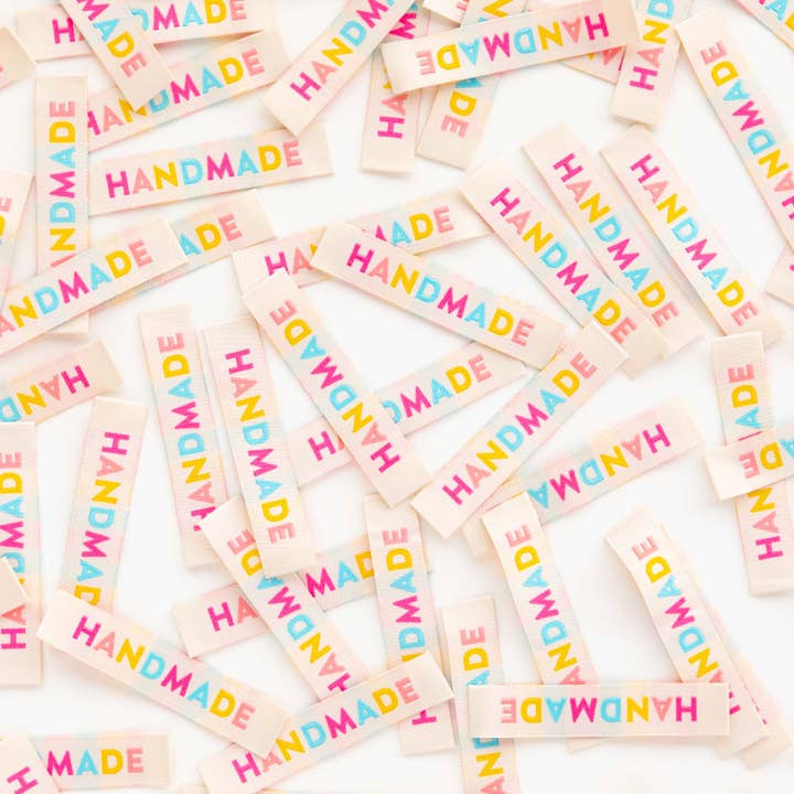 Sarah Hearts - Wholesale Craft Supplies - Colorful Handmade -Â Sewing Woven Clothing Label Tags