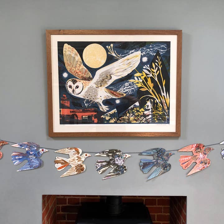 Art Angels - Wholesale Bunting/Garland - Pigeon Garland - Mark Hearld