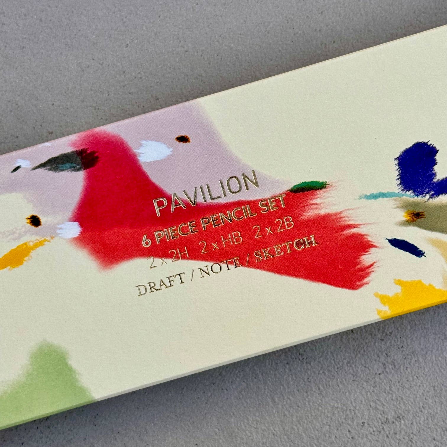 Pavilion - Vente Crayons - Ensemble de 6 crayons - Galaxie de marbre encre peint4