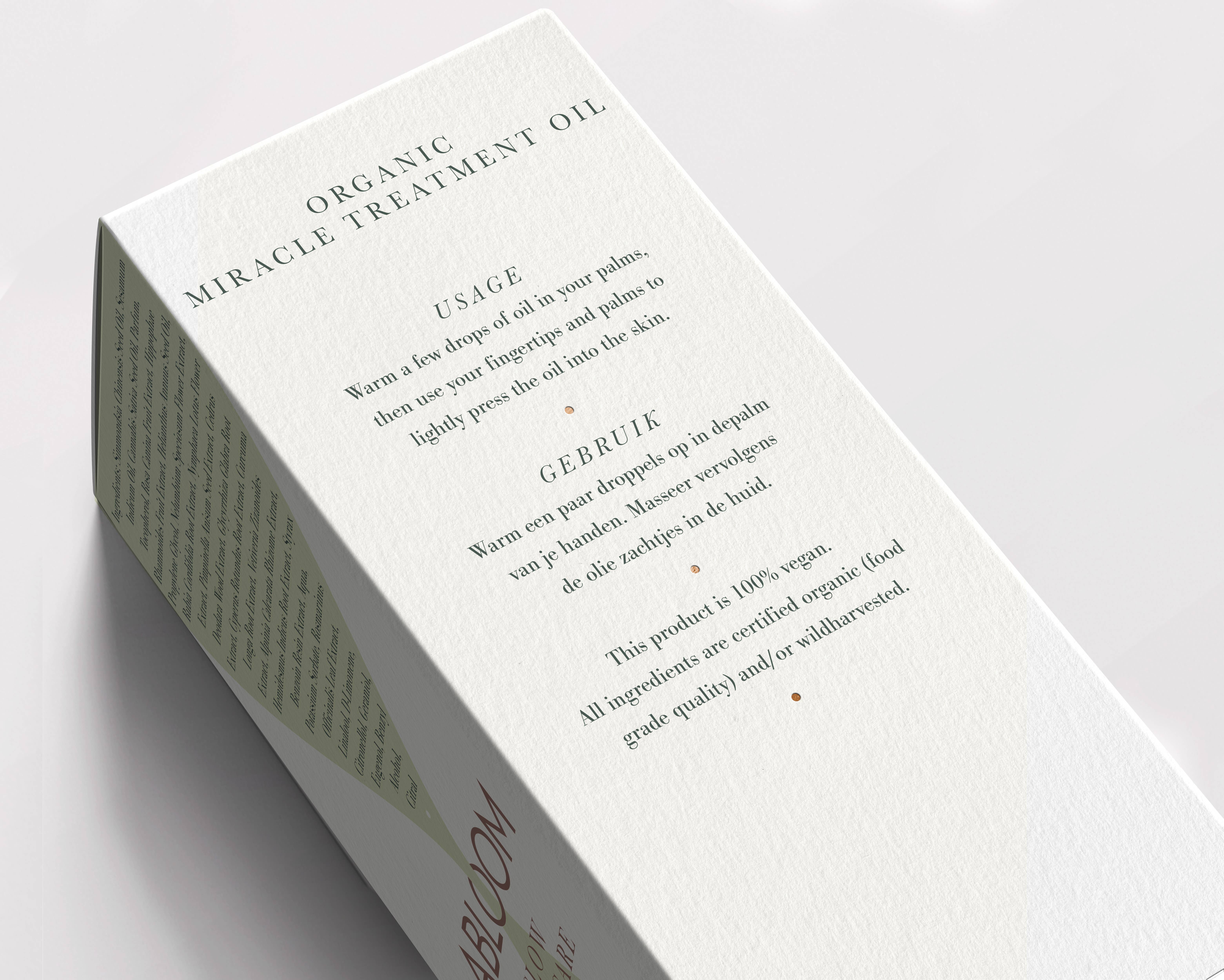 Abloom Skincare - Wholesale Facial Oil - ORGANIC MIRACLE OIL3