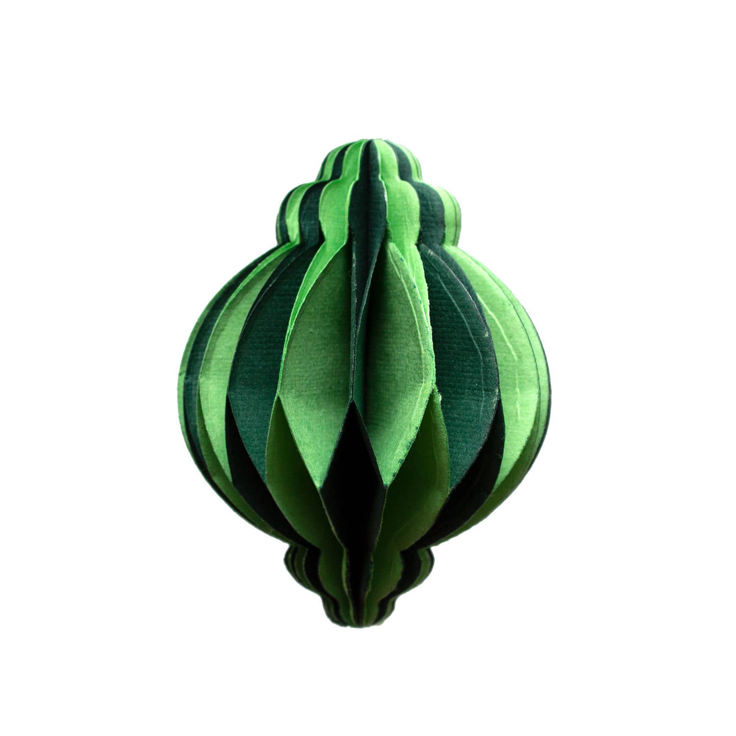 AARVEN - Venta al por mayor Adornos - Adorno plegable de papel reciclado indio en forma de esfera5