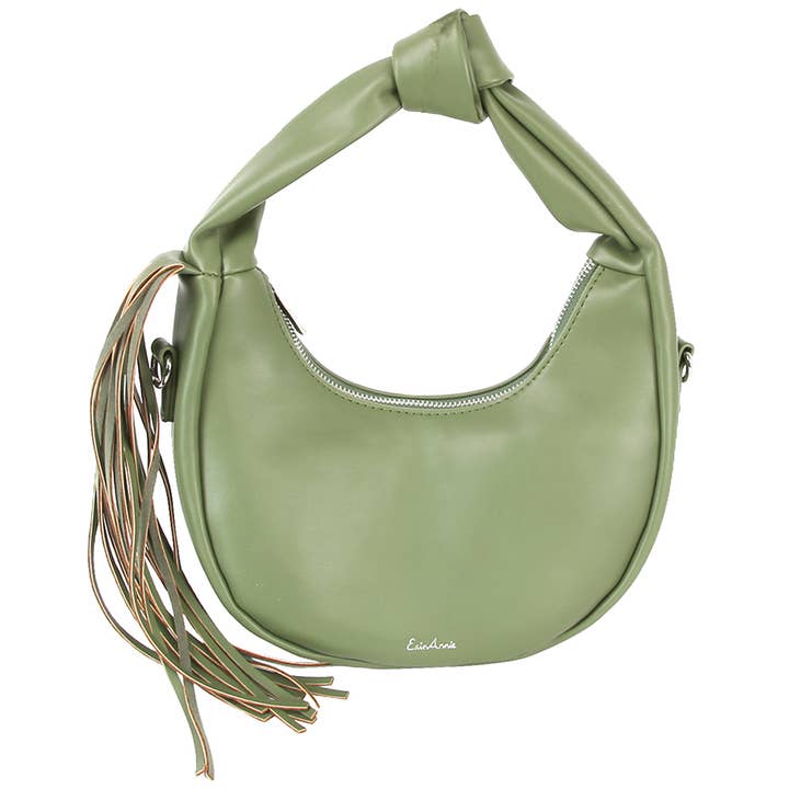FRINGE SMOOTH KNOT HENKELTASCHE, EHU 001 für den Großhandel von JOIA ACCESSORIES
