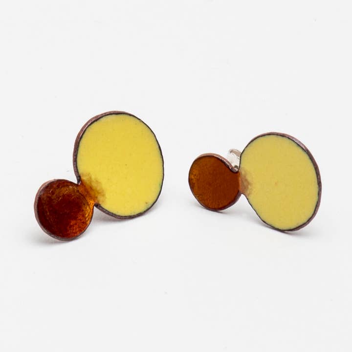 Aurorita Yellow Earrings for wholesale by ELZA PEREIRA