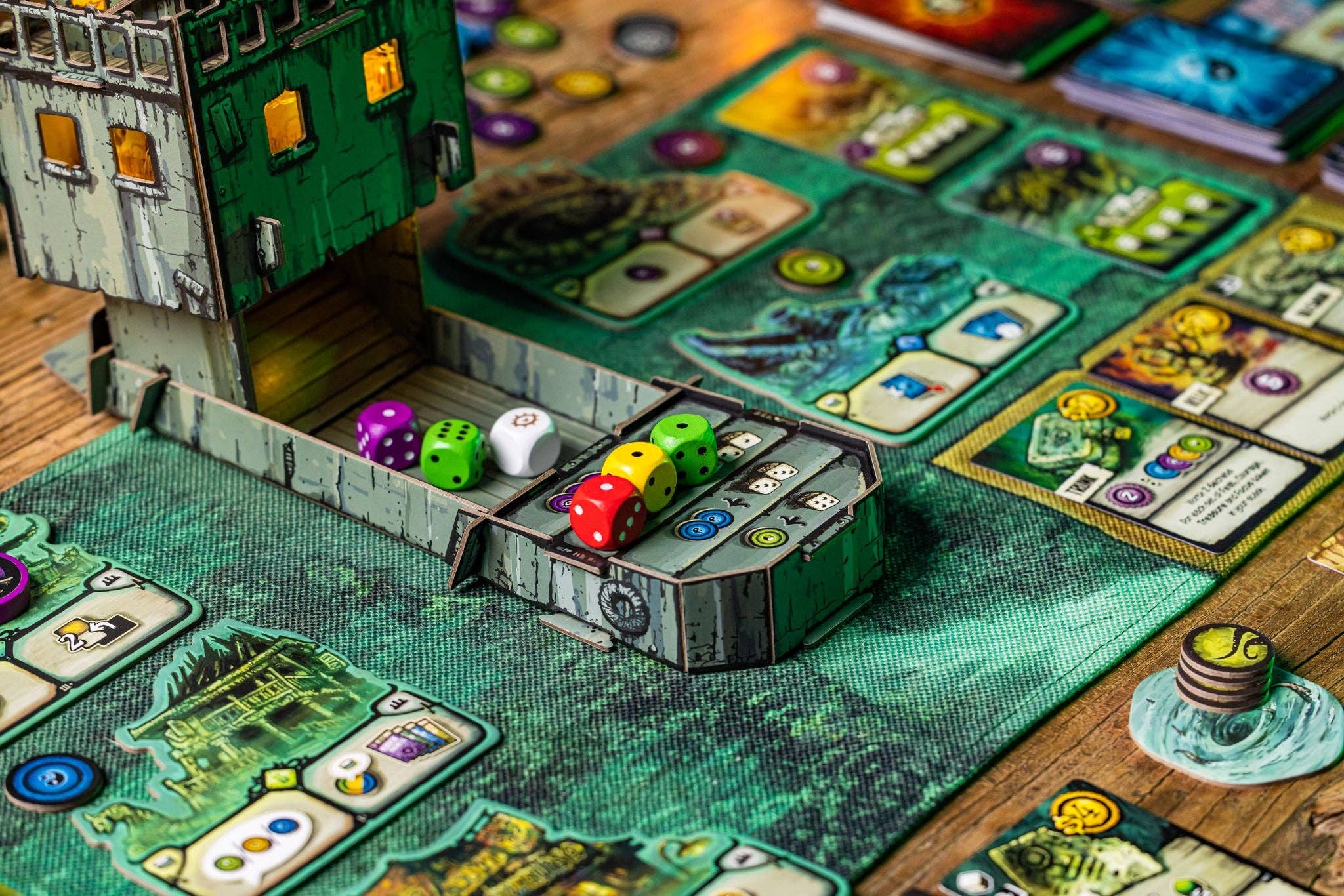 QMDirect - Vente Jeux de société - Ancient Terrible Things : Tapis de Jungle2