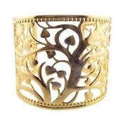 Gouden Tree Leaves Manchetarmband voor wholesale door Takobia