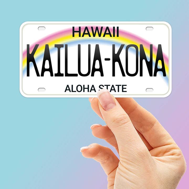 Sentinel Supply - Wholesale Sticker - Hawaii Stickers - Choose Your Hawaiian City or Phrase4