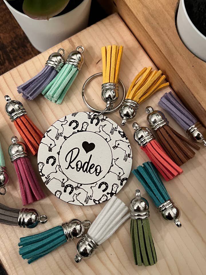 portachiavi rodeo cuore per la vendita all'ingrosso da parte di Suchfungoods