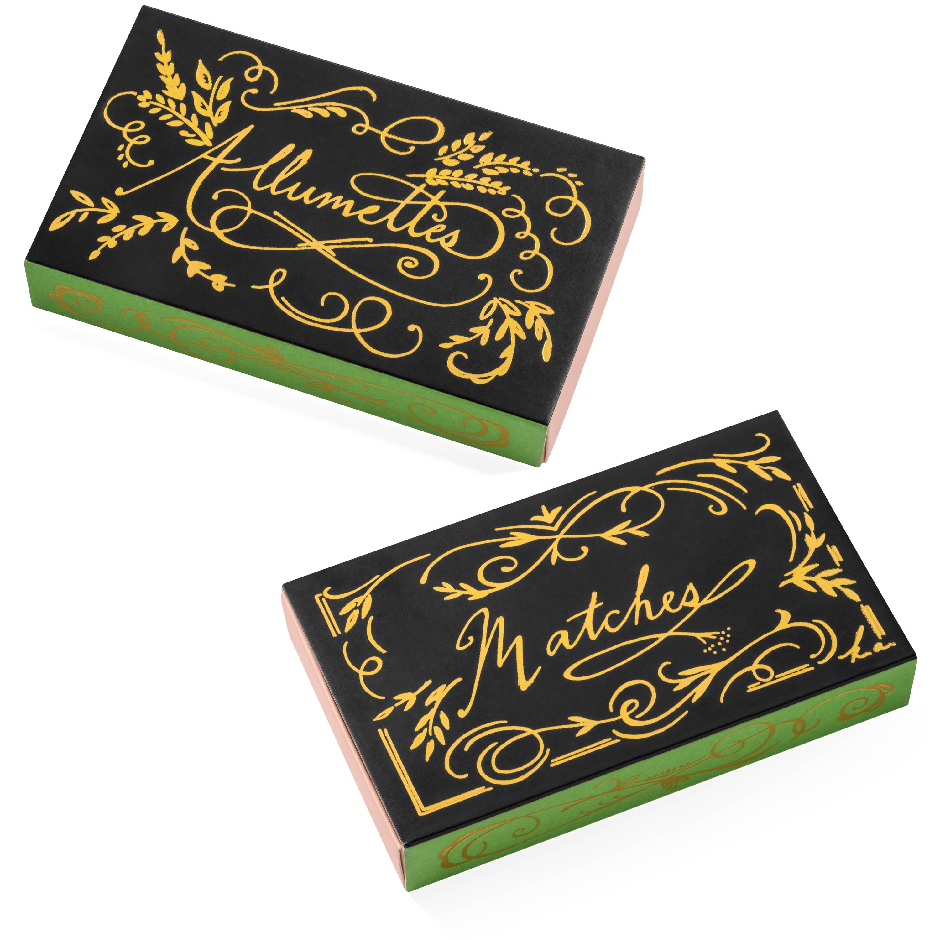 Karen Adams Designs – Engroshandel Tændstikker – Allumettes tændstikæske med guldtryk3