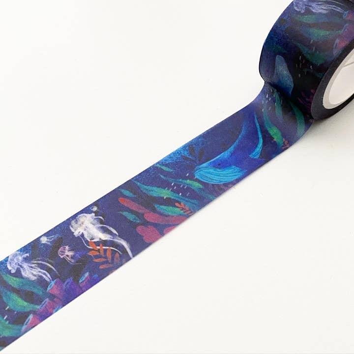 Wide Under the Sea Washi Tape voor wholesale door The Little Red House