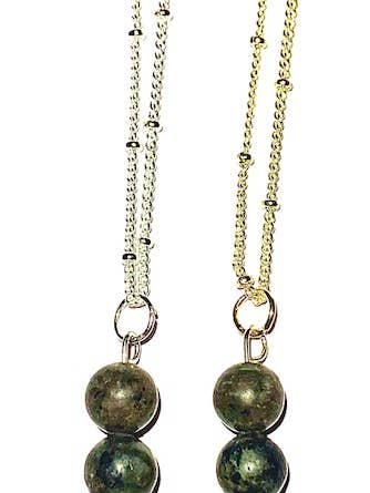 Yooperlite Michigan UV-reaktive Halsketten mit 30-Zoll-Kette für den Großhandel von Fresh Coast Rock Co. LLC