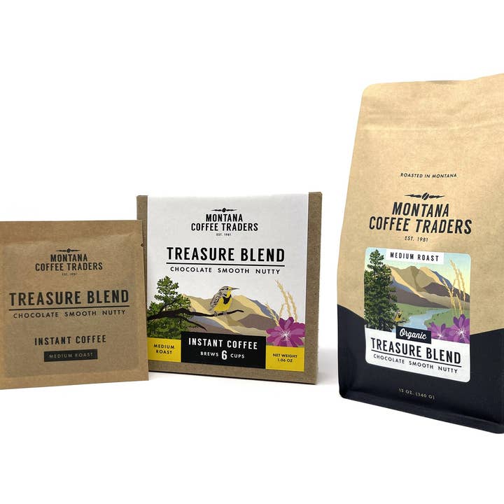 Treasure Blend Seasonal Coffee Set for wholesale by Montana Coffee Traders