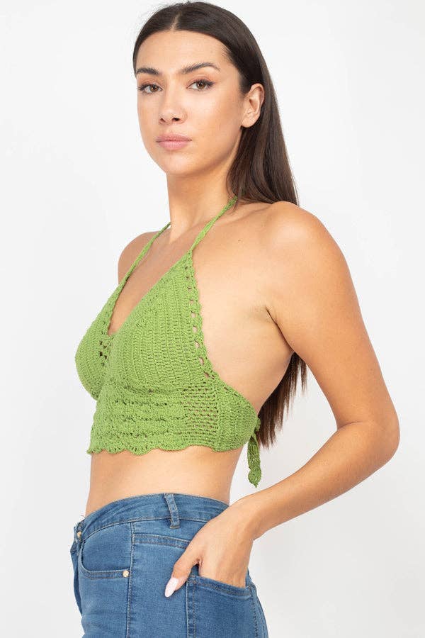 Lakhays Collection Inc. - Vente Haut en maille – femme - Haut d'été en crochet Celestia10