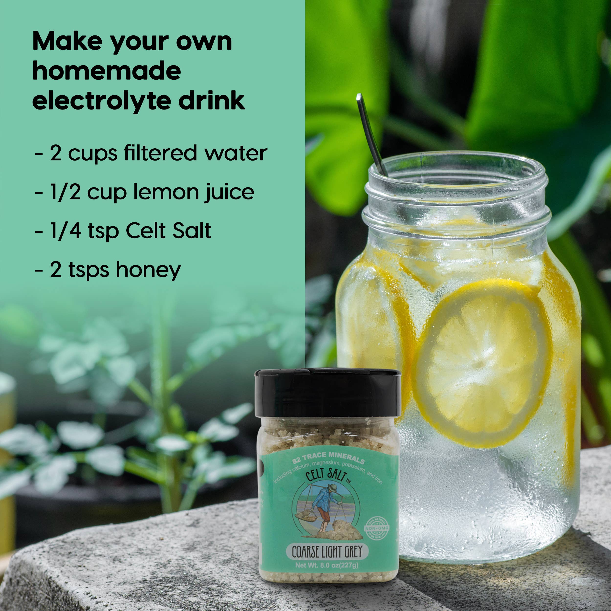 Celt Salt By Nature's Pantry - Wholesale Salt - Celtic Sea Salt, Coarse Light Grey- 1 lb(16 oz) Resealable Bag7