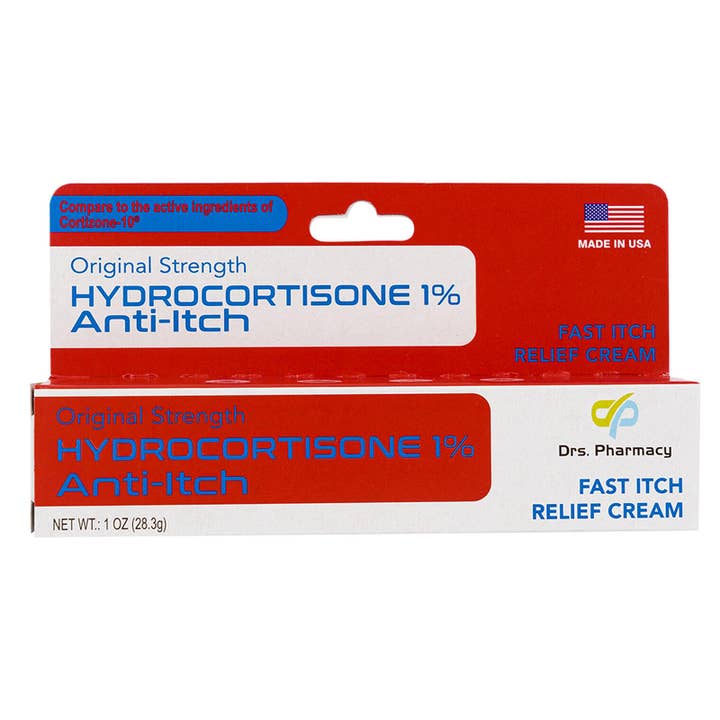 Deluxe Import Trading - Wholesale Itch Ointment/Cream - Original Strength 1oz Hydrocortisone 1% Anti-Itch Cream
