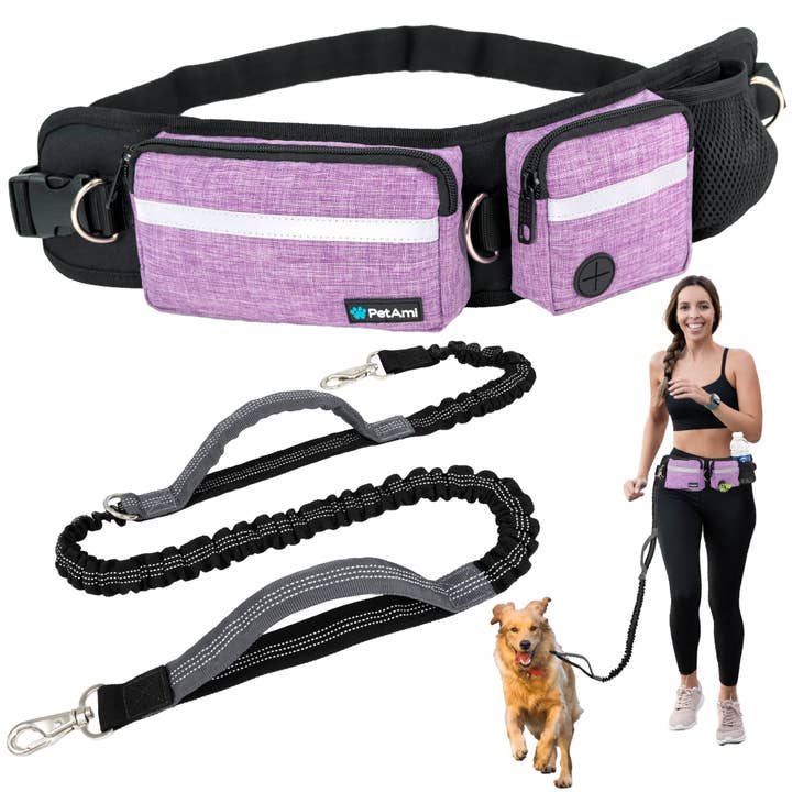 PetAmi - Wholesale Pet Leash - Dog - Deluxe Hands Free Dog Leash Bag